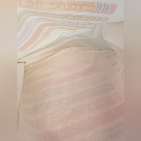 771- Teacher's Inspirational Words Tote Bag Canvas NWT - Picture 4 of 5